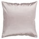 preview thumbnail 16 of 15, Artistic Weavers Decorative Chic 18-inch Square Solid Throw Pillow Cover with Poly Insert