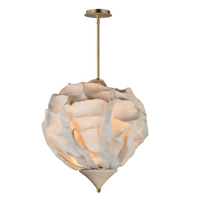 Studio M SM42404WT Shroud 28" Wide Chandelier