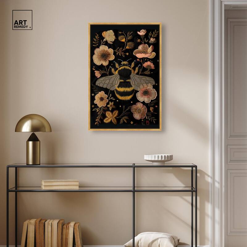 Honeyed Herald II Canvas by Art Remedy