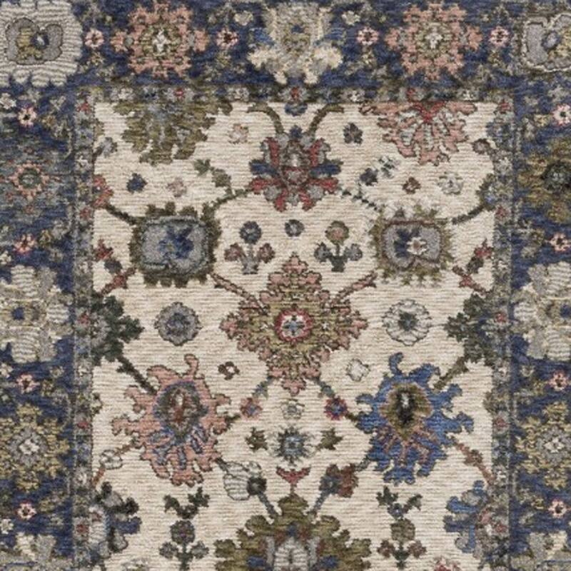 HomeRootsFloral Traditional Runner Area Rug