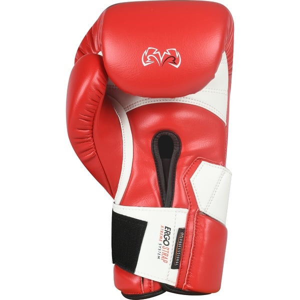 Rival Boxing RS2V 2.0 Super Pro Hook and Loop Sparring Gloves Red