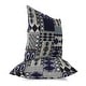 preview thumbnail 2 of 3, Blue And Granite Patched Perfection Indoor/Outdoor Throw Pillow Zipper
