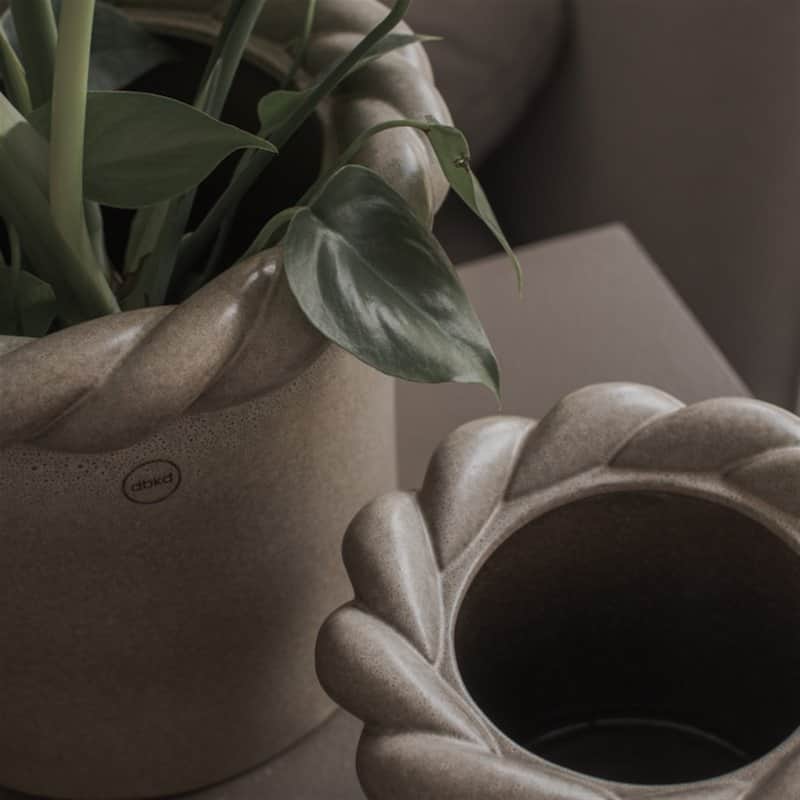 TWINE beige Planter Pot Lg