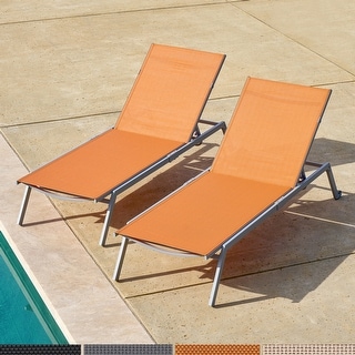 Corvus Torino Adjustable Sling Fabric Patio Chaise Lounge Bed Bath Beyond 33265752