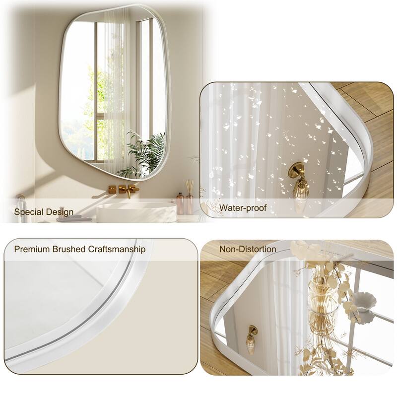 Irregular Bathroom Mirror Mirror Wall Decor