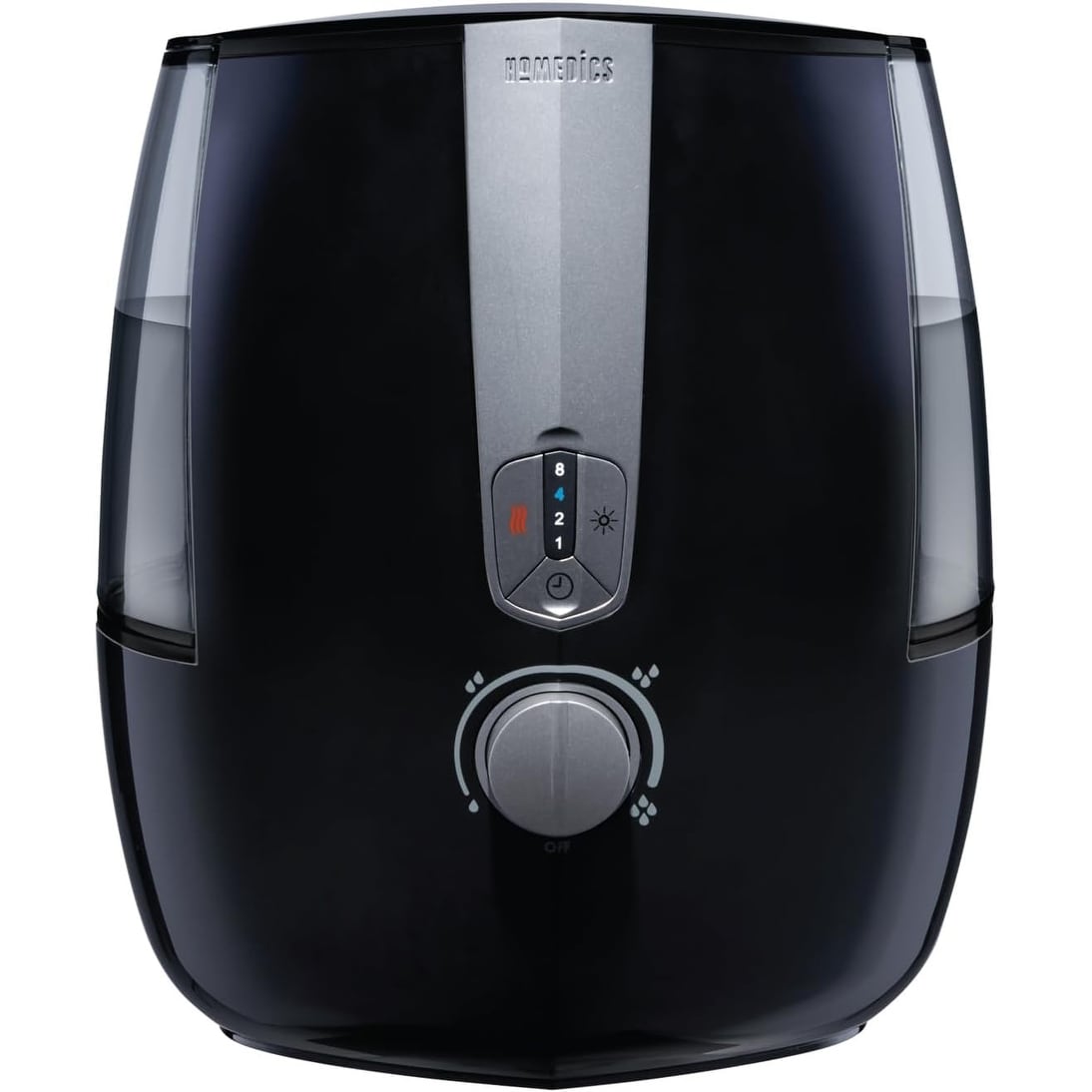 Homedics TotalComfort Plus Humidifer, Warm and Cool Mist, 5.3L Top-Fill Tank, Aromatherapy, Nightlight