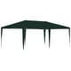 preview thumbnail 41 of 65, vidaXL Professional Party Tent Green - 157.5" x 236.2"