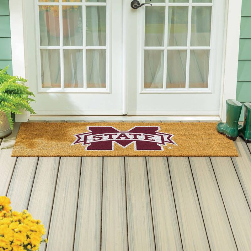 Mississippi State University Full Color Indoor/Outdoor Coir Mat