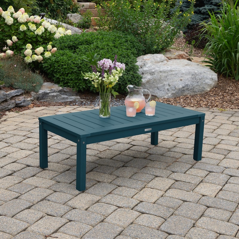 HIGHWOOD Eco-Friendly Adirondack Rectangular Coffee Table