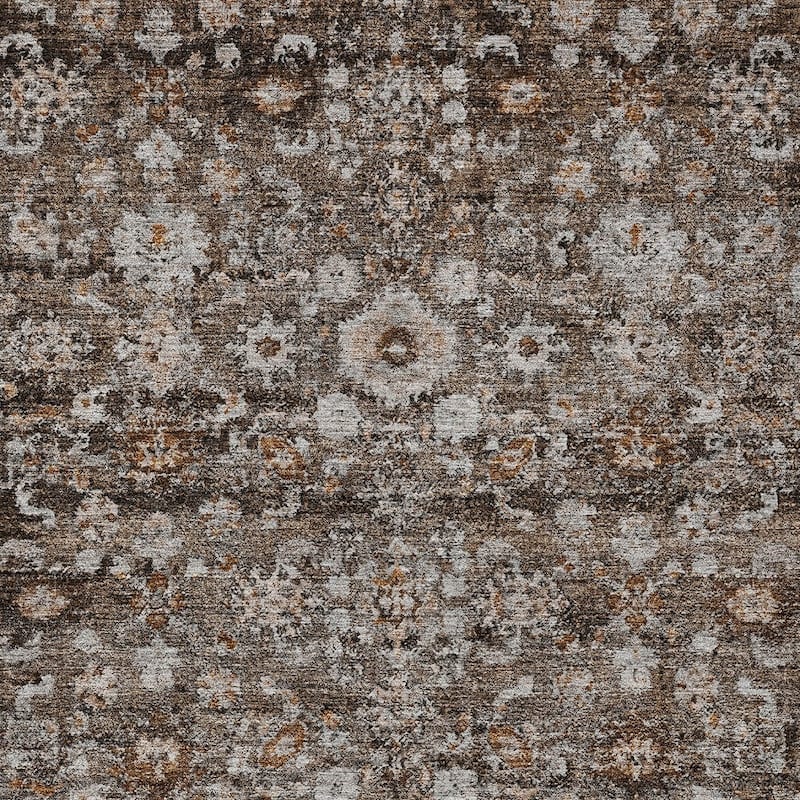 HomeRoots Oriental Traditional Rectangle Outdoor Rug