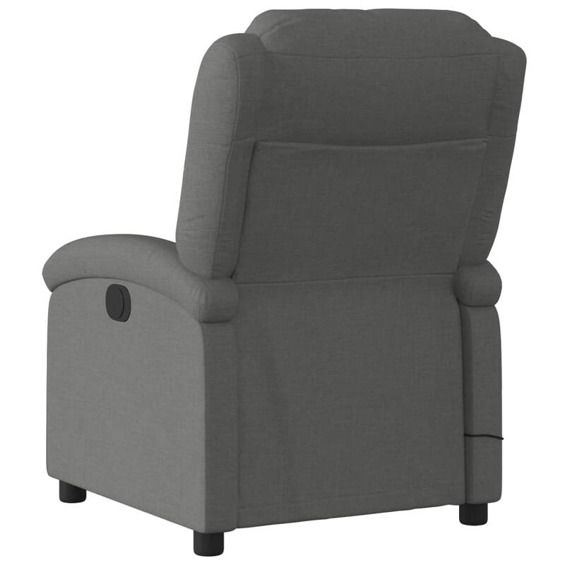 vidaXL Recliner Chair Adjustable Wingback Armchair for Home Theater Fabric