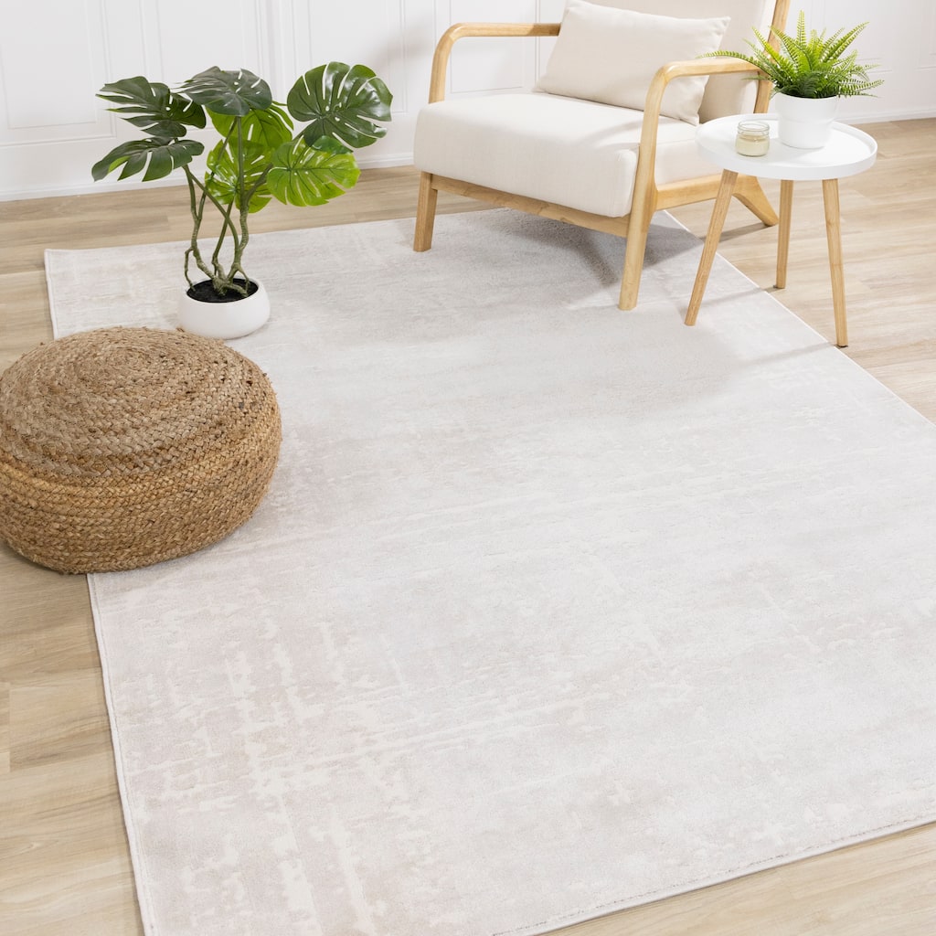 Alpine Rug Co. - Hudson Light Cream Soft Area Rug