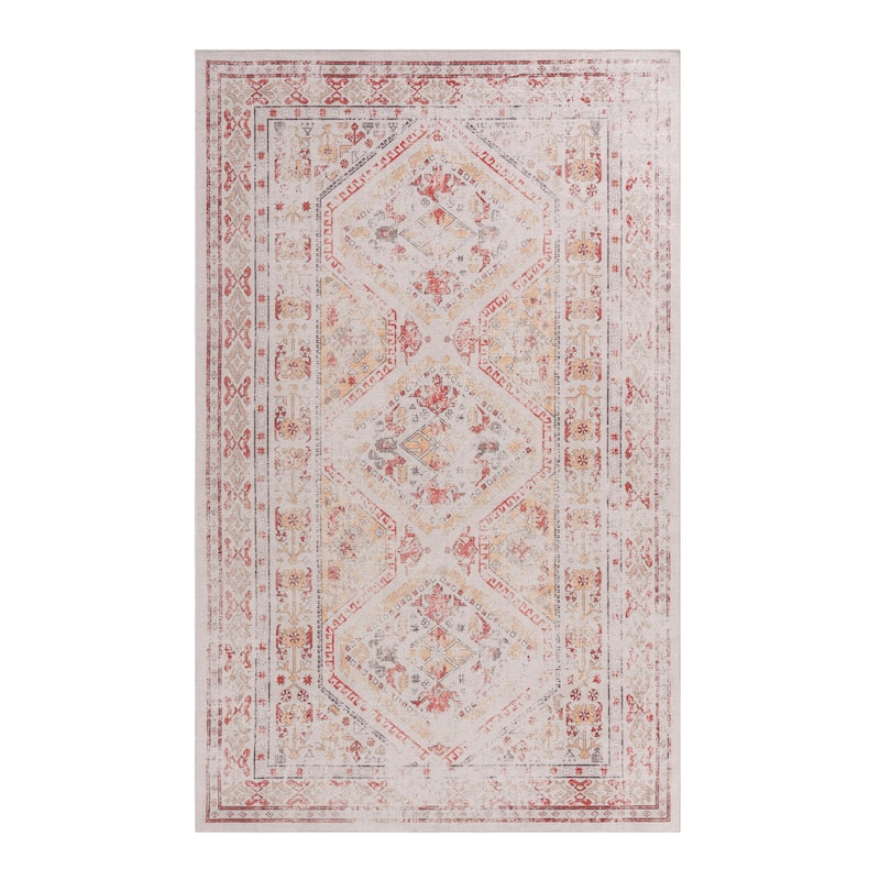 9x12 Large Area Rug,Washable Rug,Low-Pile,Non-Slip,Non-Shedding,Foldable,Area Rugs for Living Room,Bedroom,Kitchen