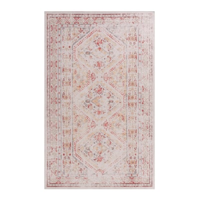 LOOM & LUXE Beige Area Rug