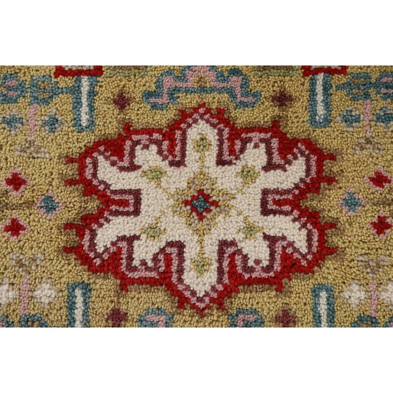 Kazak Indian Foyer Rug Hand-Knotted Wool Carpet - 2'0" x 3'0"