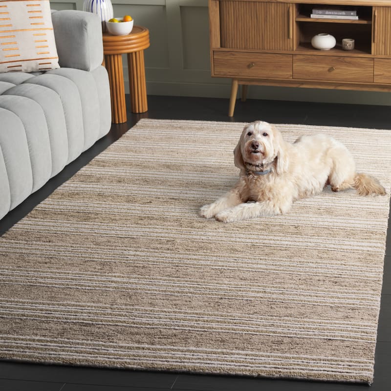 SAFAVIEH Handmade Pine Donaldina Modern Wool Rug