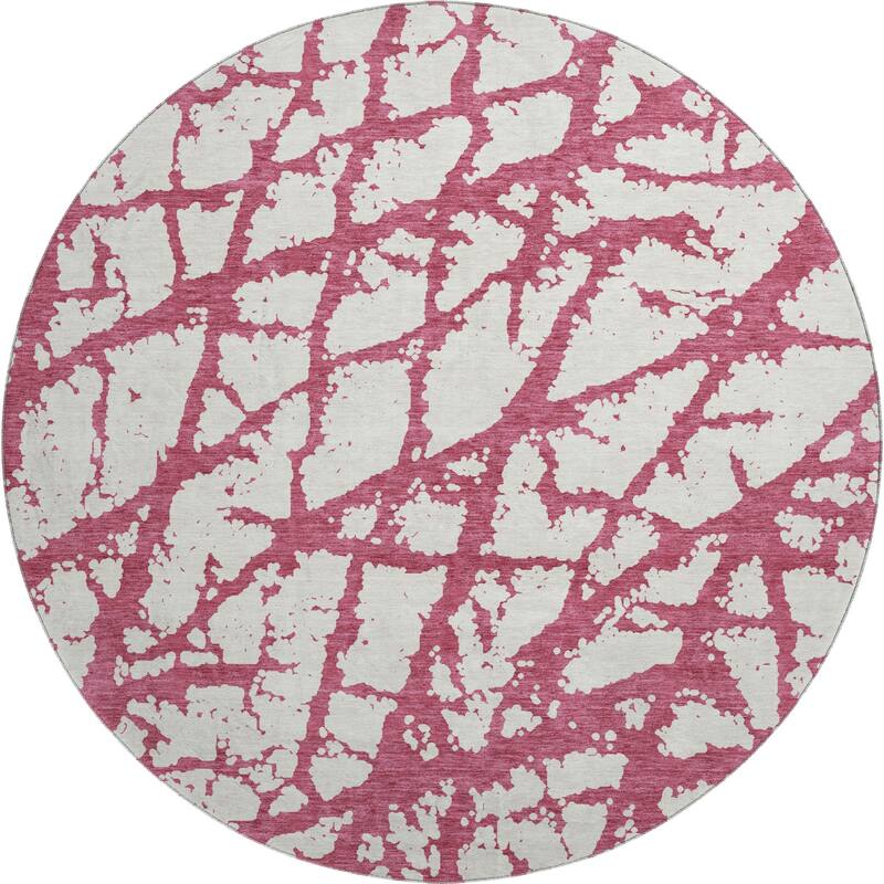 Premium Washable Super Soft Modern Crackle Mayfield Rug