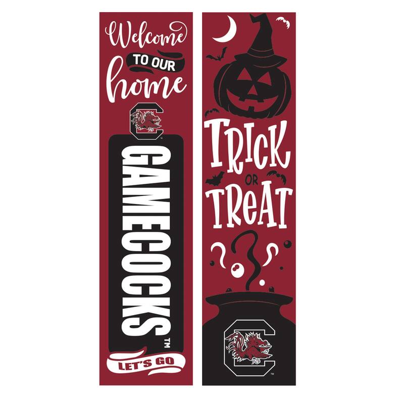 47" Double Sided Seasonal Porch Leaner, University of South Carolina - 47" x 11.25"