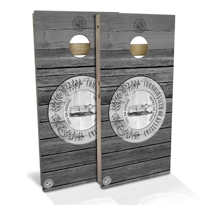 Kentucky Flag Rustic Outdoor Cornhole Board Set