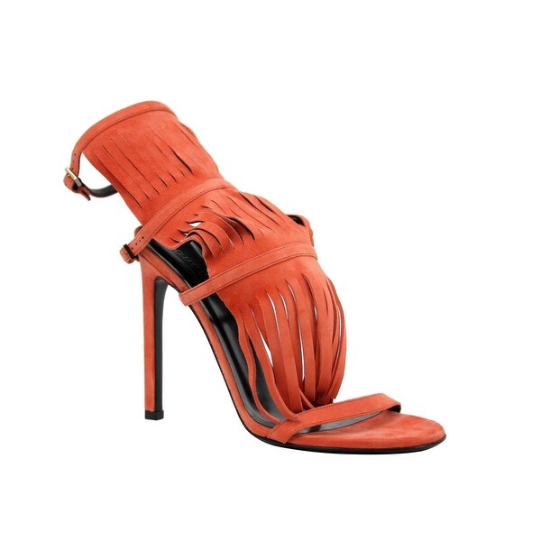orange gucci sandals