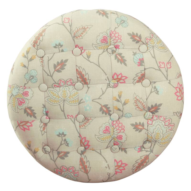 Carson Carrington Melahverfi Boho Tufted Storage Ottoman