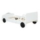 preview thumbnail 27 of 25, Full Car-Themed Platform Bed with Rolling Wheels