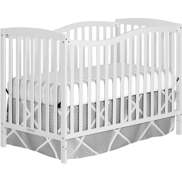 slide 2 of 8, Dream On Me Chelsea 5-In-1 Convertible Crib In Black, JPMA Certified White