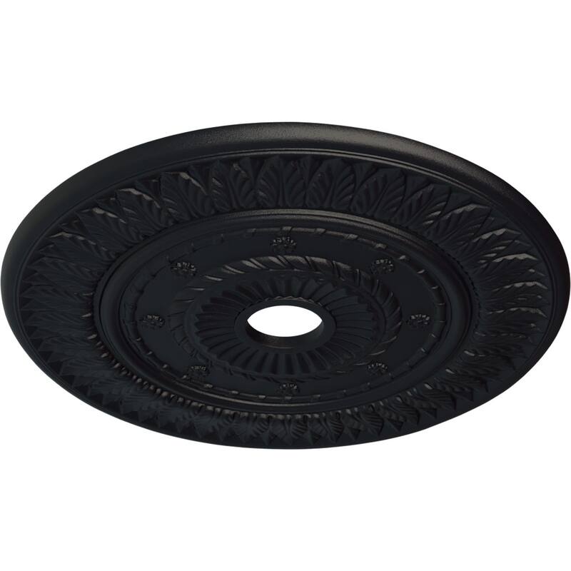 26 3/4"OD x 3 5/8"ID x 1 1/8"P Leaf Ceiling Medallion