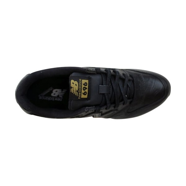 new balance 696 black leather