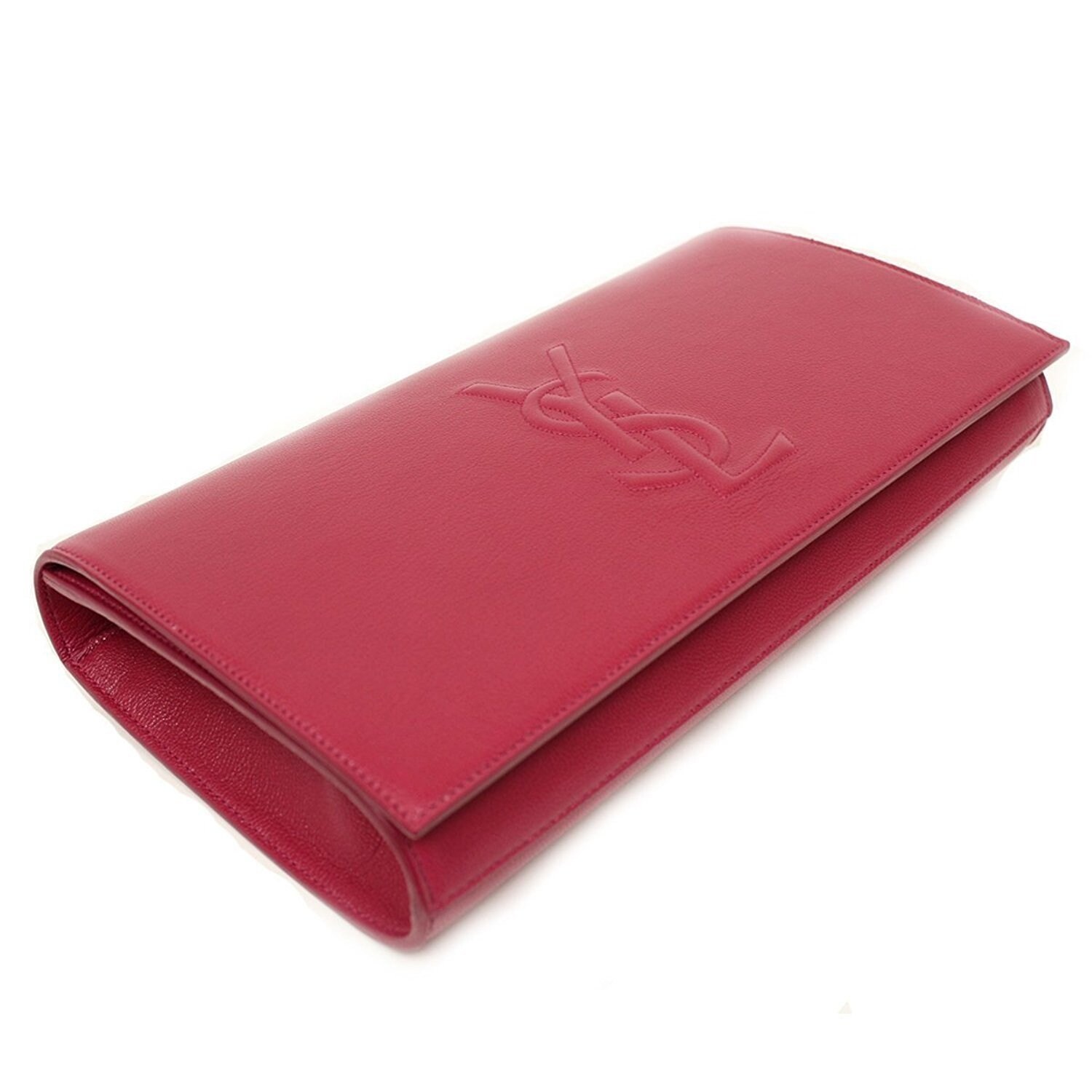 Large pink clutch bag clearance