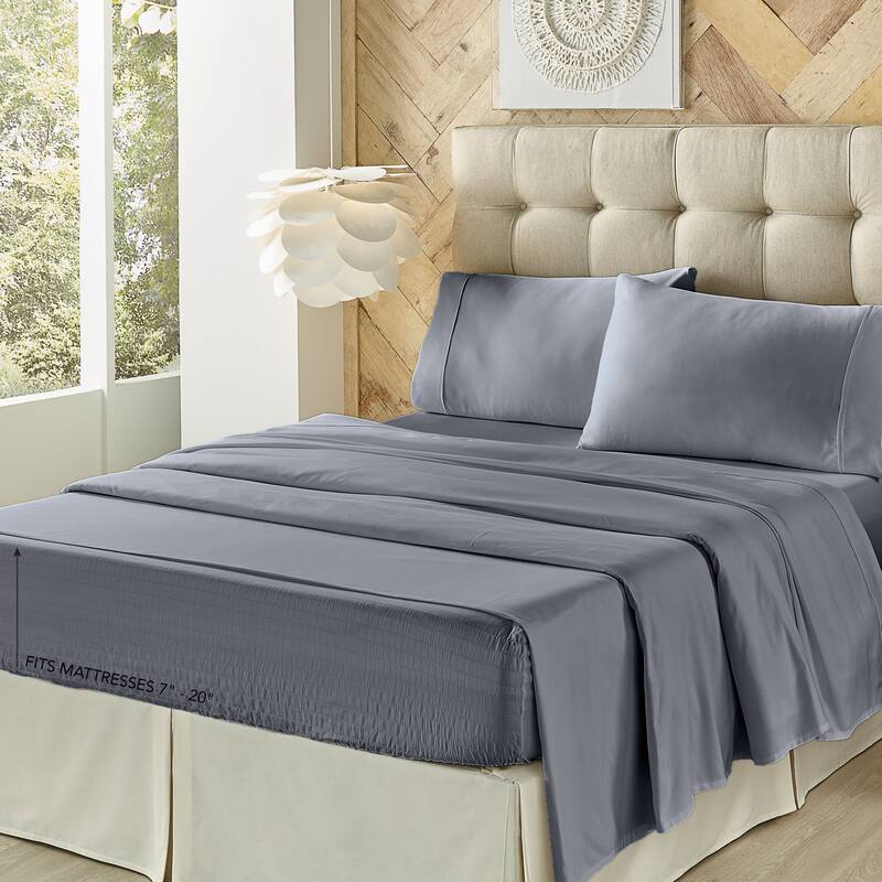 Five Queens Court Royal Fit 500 TC 4-pc. Bedsheet Set
