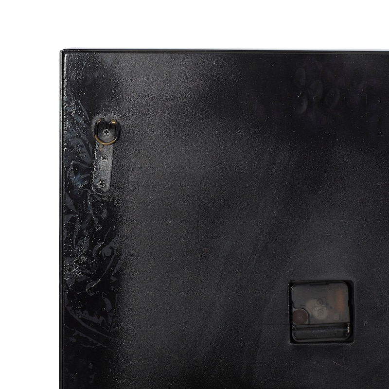 White MDF Glam Wall Clock No Theme 20 x 20 x 2