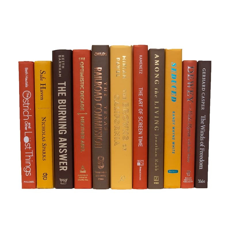 Books Yellow Decorative Accessories: Harvest ColorPak