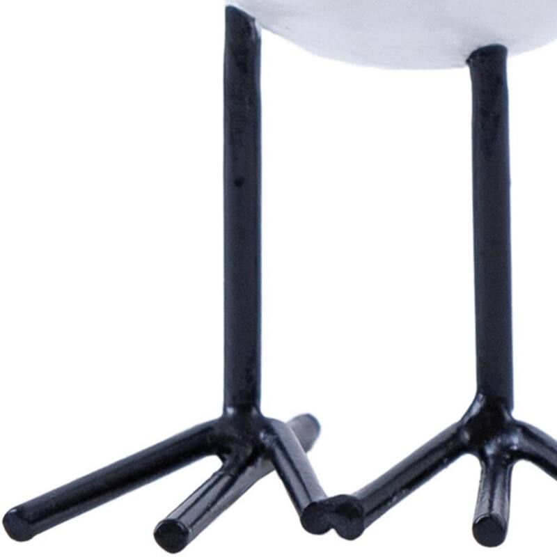 HomeRoots Set of Three Red White And Blue Polyresin Americana Bird Figurines - 5.00 in. x 5.75 in. x 3.00 in.