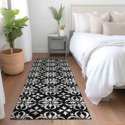 Premium Washable Super Soft Transitional Medallions Mayfield Rug
