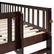 preview thumbnail 27 of 25, Modern Full Size Low Loft Bed With Ladder And Smooth Slide,A Better Sleeping Environment for Bedroom