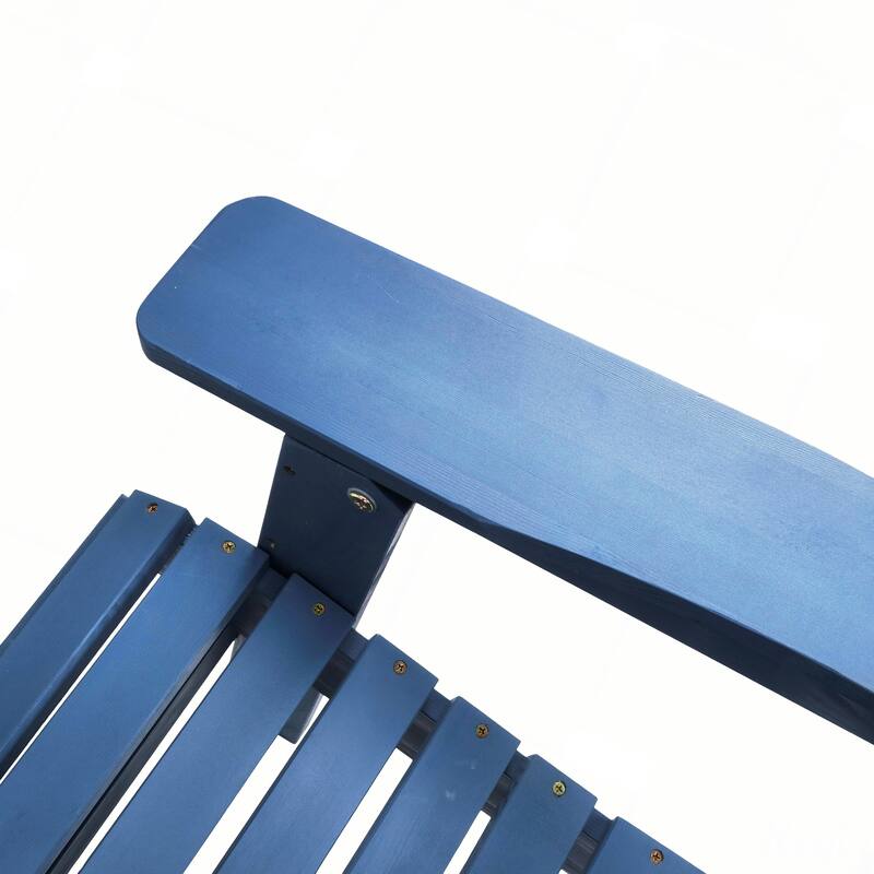 Outdoor Wooden Folding Adirondack Chair