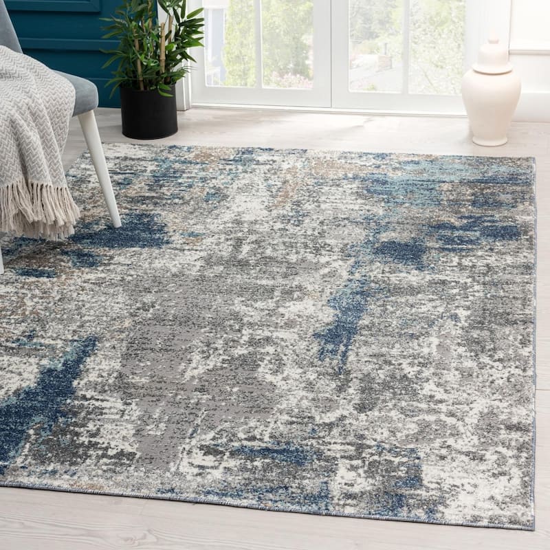 Luxe Weavers Modern Abstract Area Rug, Indoor Carpet