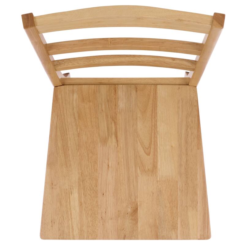 SAFAVIEH HOME Svetlana Ladder Back Side Chair - 18"W x 21"D x 40"H