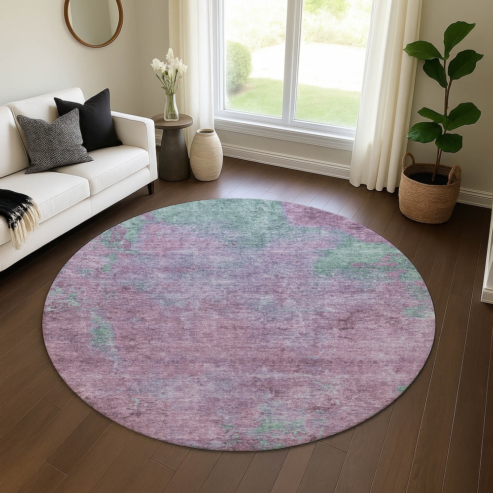 Premium Washable Super Soft Solid Ombre Mayfield Rug
