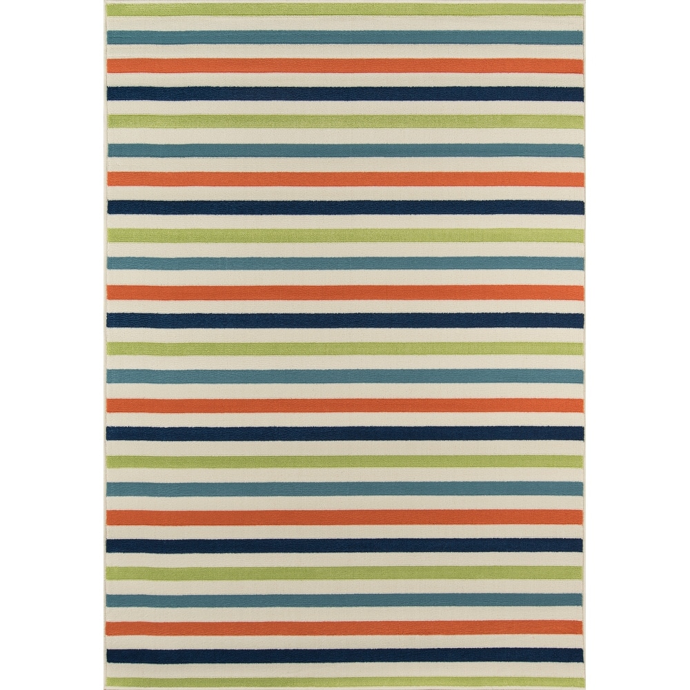 Momeni Baja Stripe Indoor Outdoor Rug