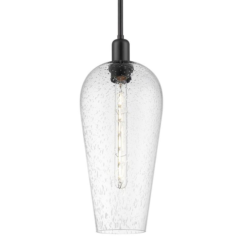 Innovations Lighting 716-1S-G456-8SDY Chelsea 8" Wide Mini Pendant - Matte Black