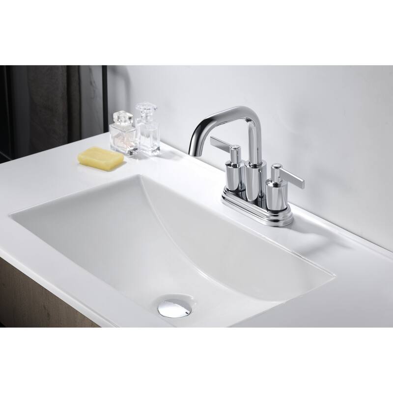 Ultra Faucets Kree Collection Two-Handle 4" Centerset Lavatory Faucet