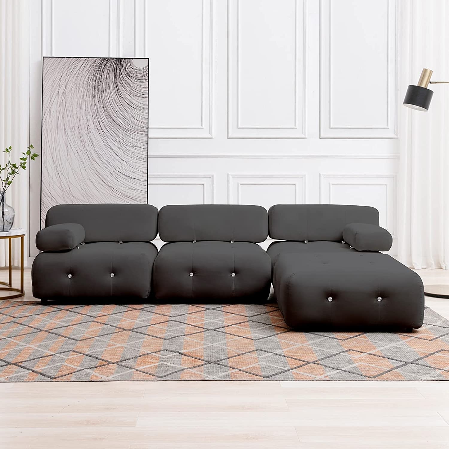 Rivet sales sectional sofa