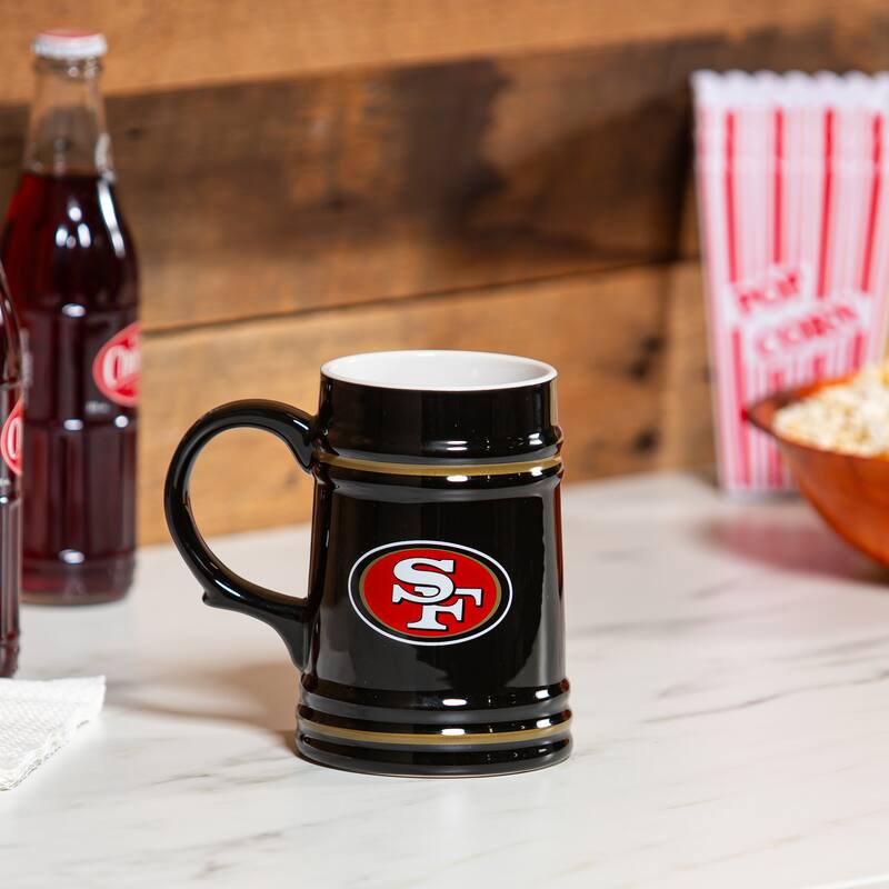 San Francisco 49ers 24 oz Ceramic Stein Mug