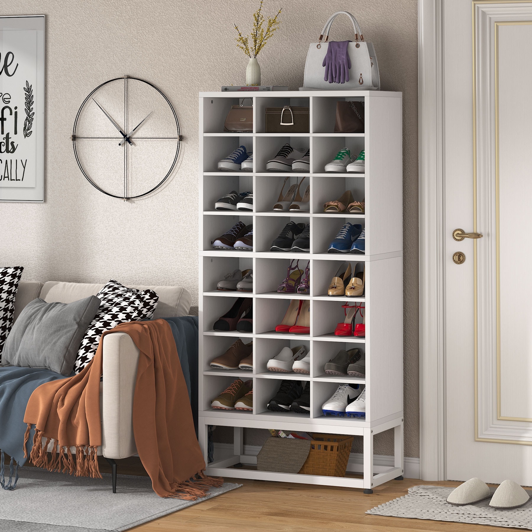 https://ak1.ostkcdn.com/images/products/is/images/direct/3ddca8da75a5e2ab60cffe10772b227301b3b9f2/24-Pair-Shoe-Storage-Cabinet-Adjustable-Shoe-Rack-Organizers%2C-8-Tier-White-Cube-Storage-Bookcase.jpg