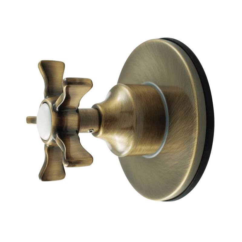 Kingston Brass KS403.NX Hamilton Single Handle 6 Function Diverter - Antique Brass
