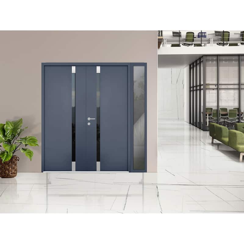 VDOMDOORS | Front Door Exterior Door | Fiberglass | Door Slab | 18x80, Custom Entry Door Steel Entry Door Prehung Exterior Door