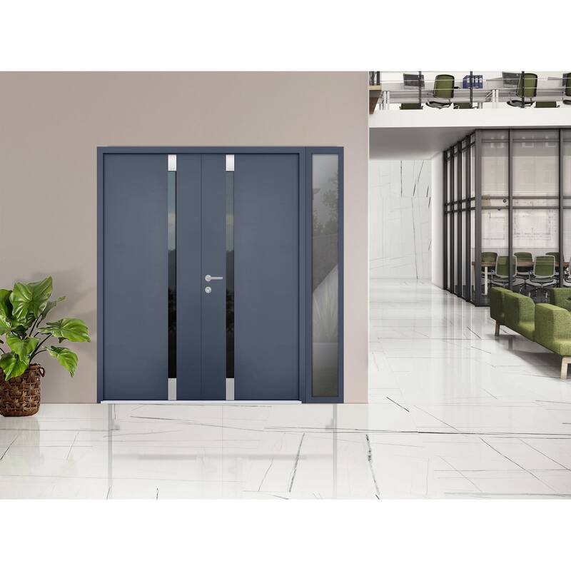 VDOMDOORS | Front Door Exterior Door | Fiberglass | Door Slab | 18x80, Custom Entry Door Steel Entry Door Prehung Exterior Door