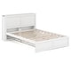 preview thumbnail 2 of 9, Twin/Full Kids Wooden Platform Bed with Trundle Storage Headboard